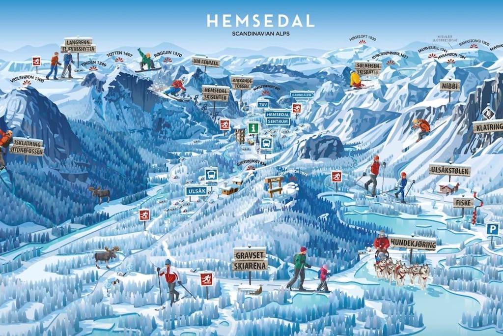 Storehorn Apartments Hemsedal Exteriör bild